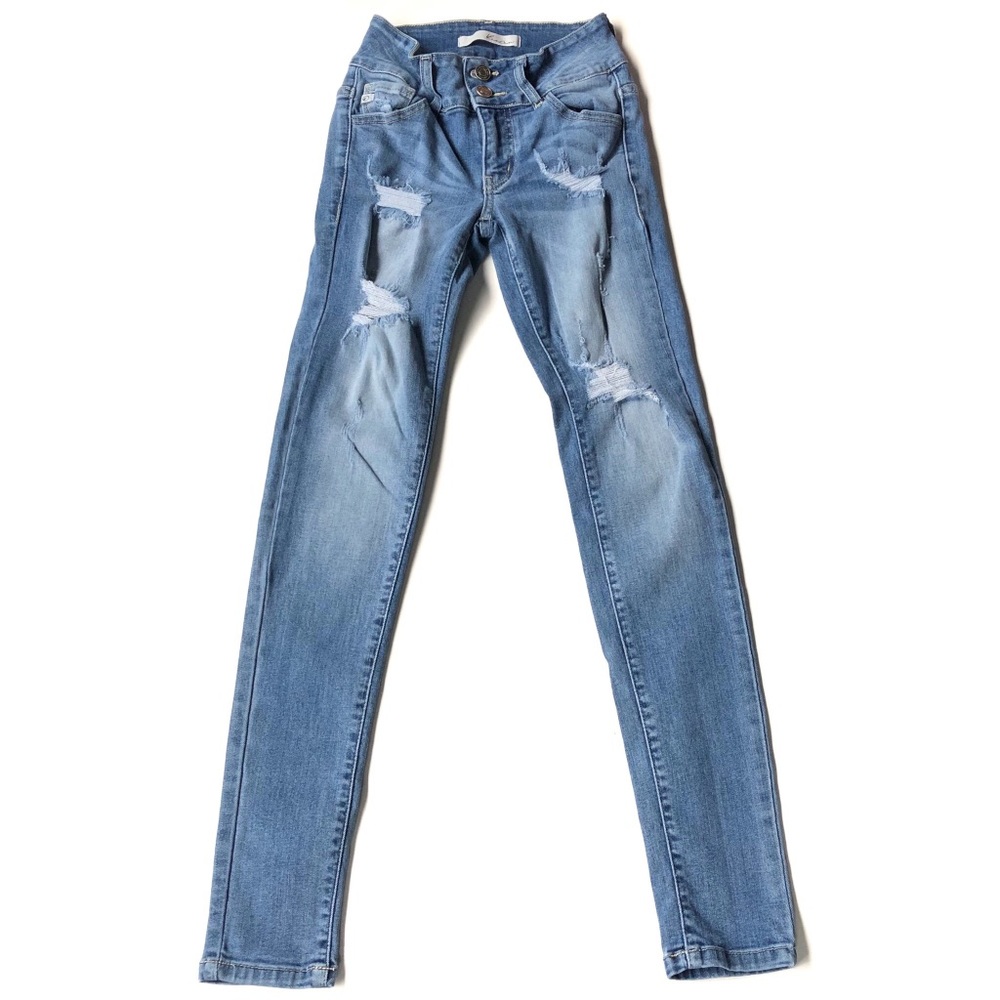 KanCan Ripped Skinny Jeans